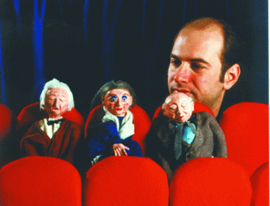 Preston Foerder and puppets