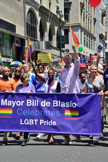 Manhattan Pride 2016 Orlando themes- Gays Against Guns, Say Their Names, angels..... � Donna F. Aceto