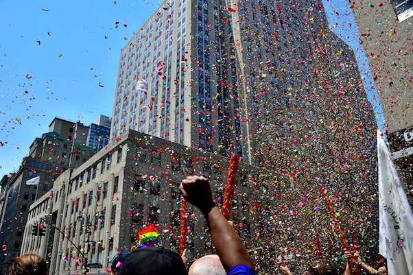 Manhattan Pride 2016 Orlando themes- Gays Against Guns, Say Their Names, angels..... � Donna F. Aceto