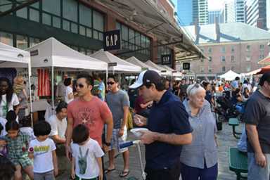Photo by Maggie Lava The annual Taste of the Seaport food festival, which raises funds for the Spruce Street School and the Peck Slip School, returns Oct. 15.