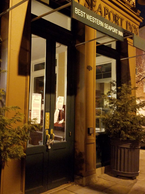 Seaport Report March 2017 3 Photo by Janel Bladow The Best Western at the Seaport shuttered, but the site will be resurrected as a 66-key hotel dubbed “Mr. C. Seaport” run by the Cipriani brothers.