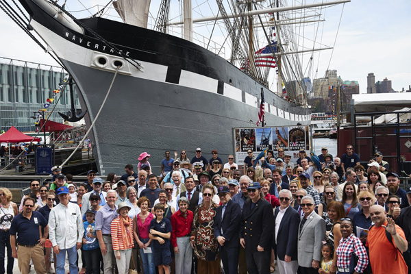 Seaport Report: May 2017 2 South Street Seaport Museum / James Keivom The museum’s kickoff party drew a throng of supporters to the docks.