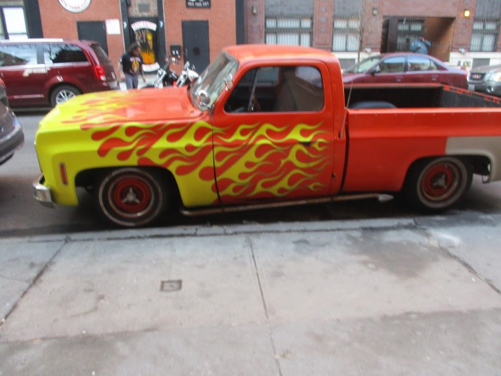 Hells Angels ride off from E. 3rd clubhouse 2 Hells Angels ride off from E. 3rd clubhouse