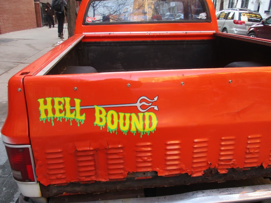 Hells Angels ride off from E. 3rd clubhouse 4 Hells Angels ride off from E. 3rd clubhouse