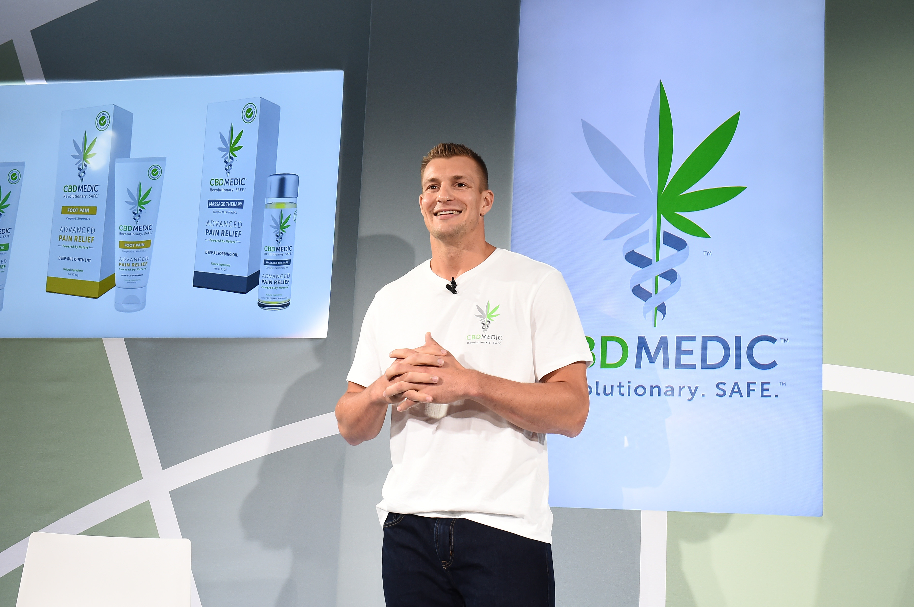 Ex-Pat Rob Gronkowski's new game plan: Connects with CBD co. 2