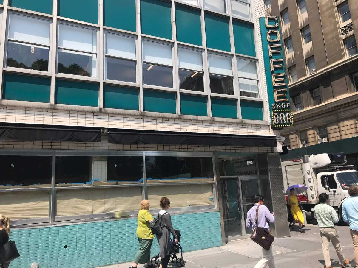 The big "Friends" billboard at 503 Broadway has received neighbor complaints and a DOB violation. (Photo by Gabe Herman)