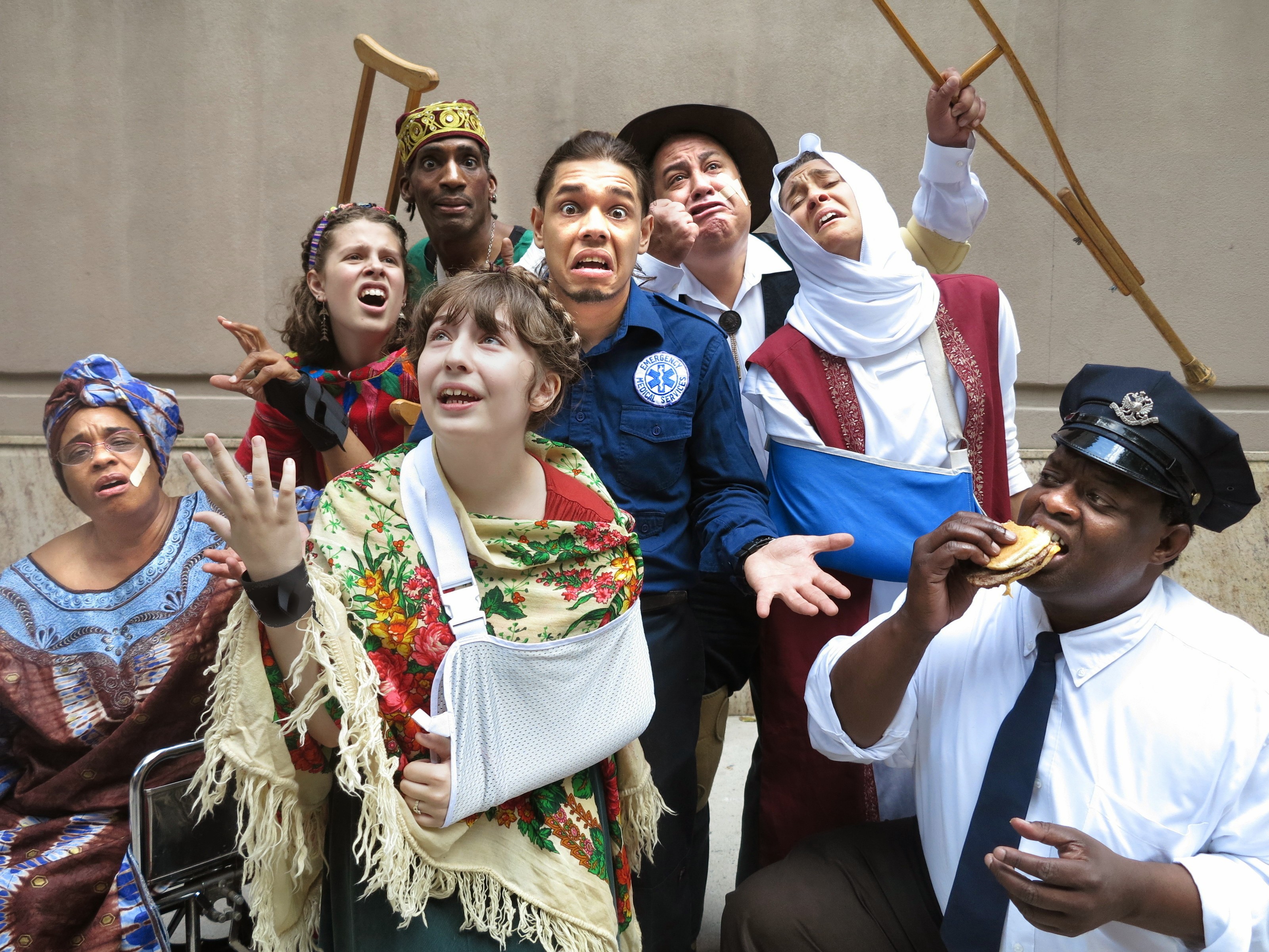 All city’s a stage for TNC street theater 7