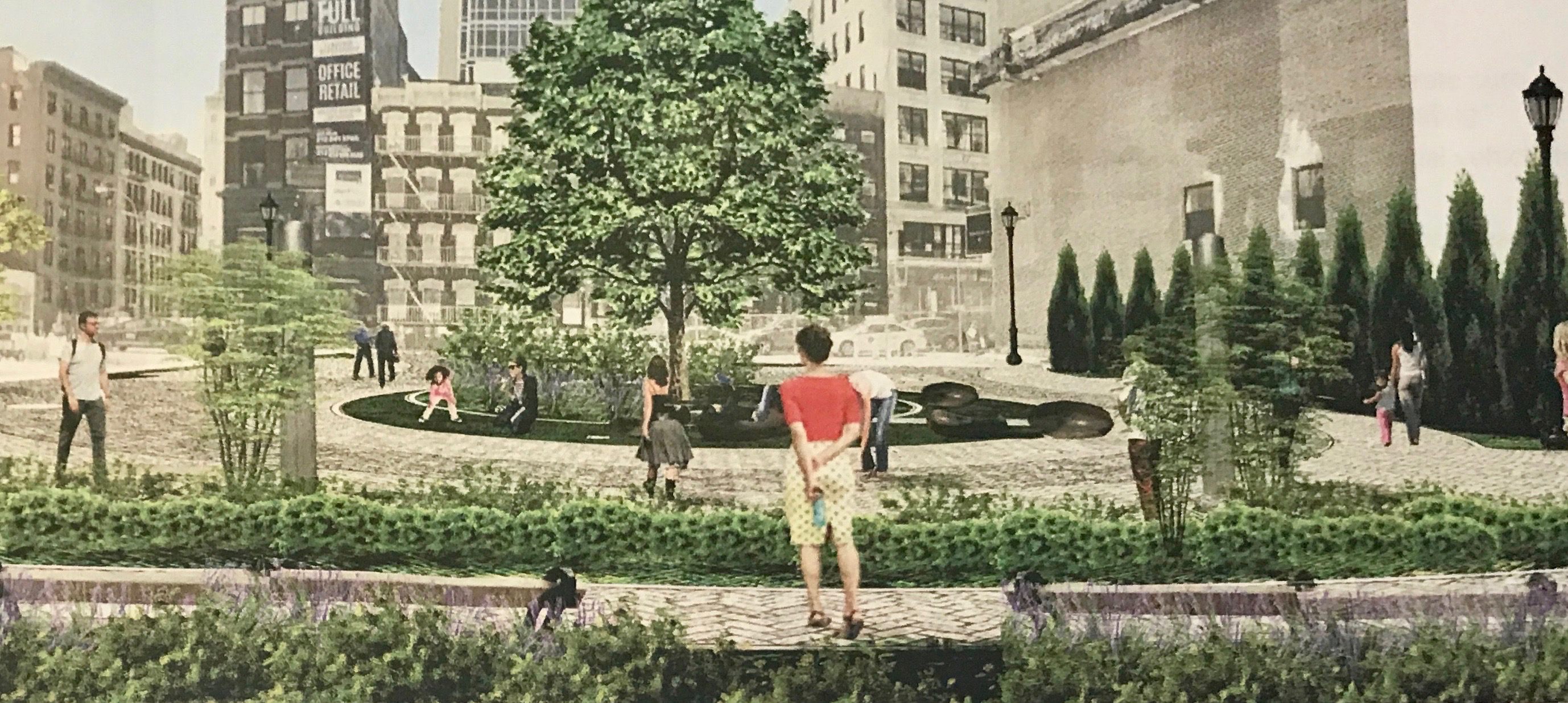 Street art in Soho livens up vacant city lot with colorful collages, providing something 'light, happy and unexpected' 6