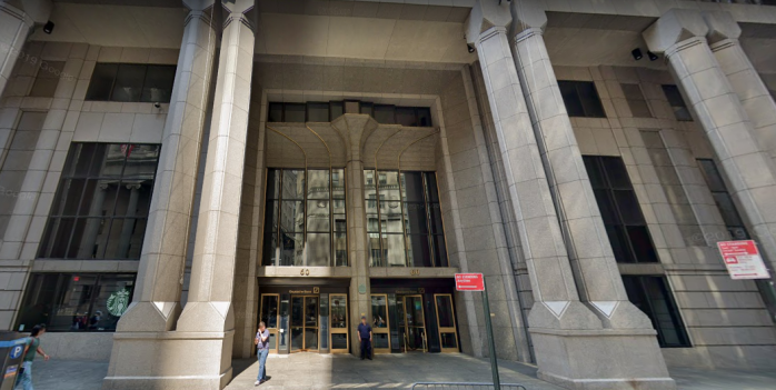 Two window washers rescued from Financial District scaffolding after debris falls from site 7