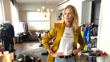 Model Toni Garrn is hosting her annual "Supermodel Flea Market" in SoHo this weekend. 