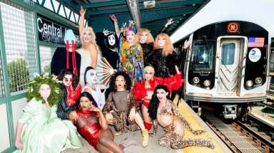 Bushwig brings together hundreds of drag stars, DJs and artists. 