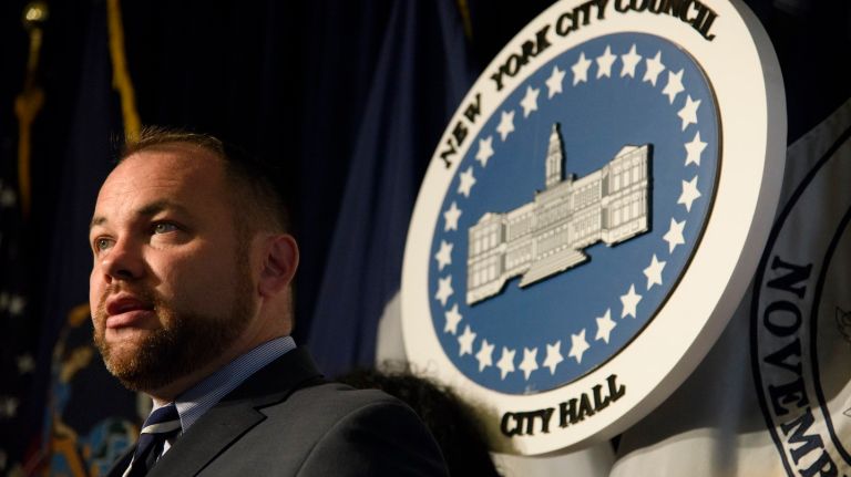 New York City Council Speaker Corey Johnson called President Trump