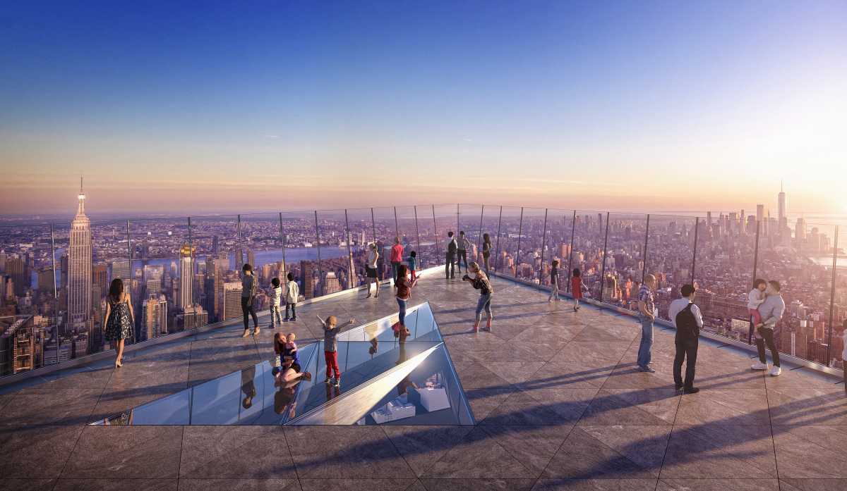 Edge The highest outdoor sky deck in the Western Hemisphere – Courtesy of Related-Oxford