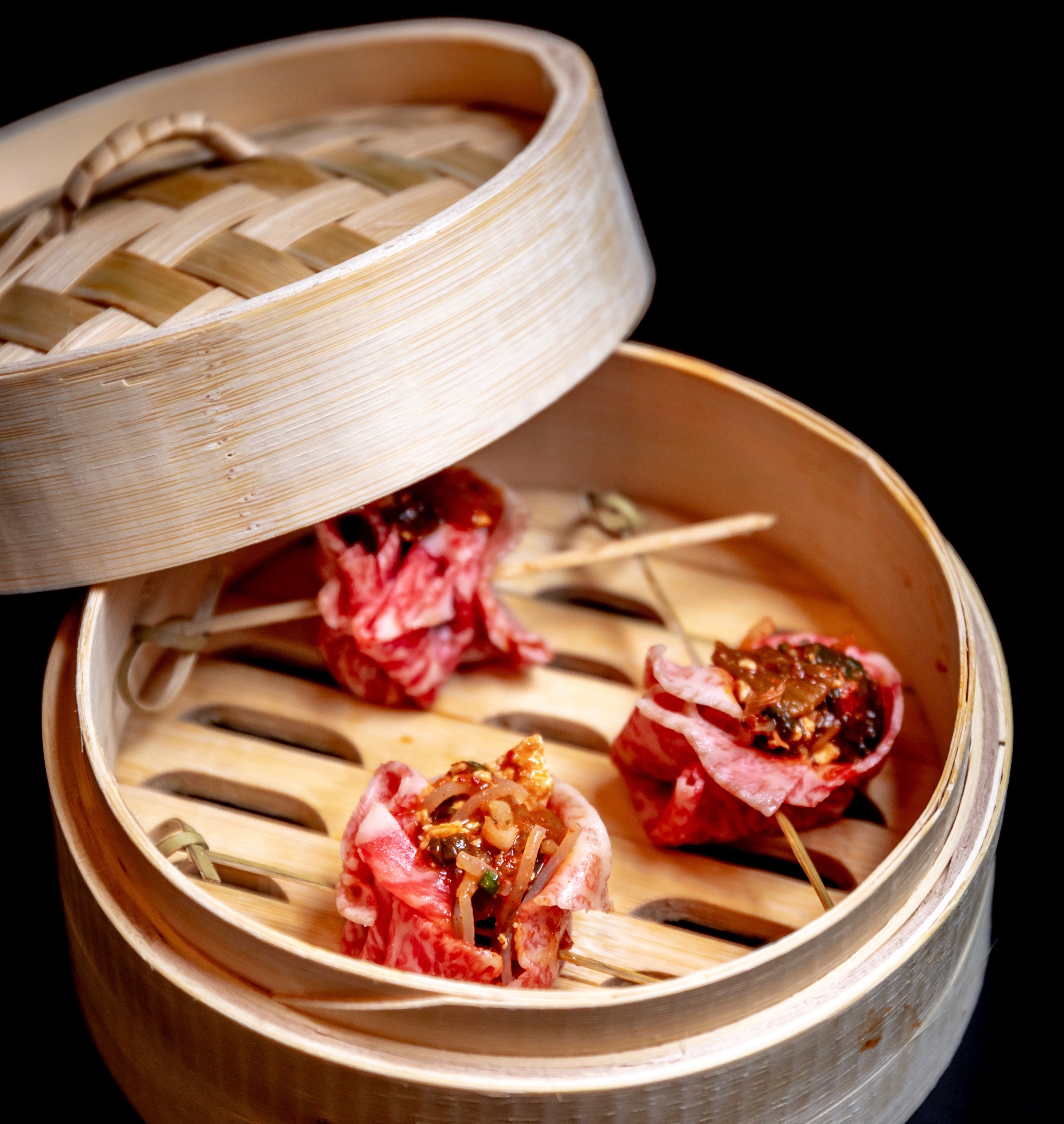 HYUN offers high-end Korean barbecue in Midtown 4 The Galbi Mandoo dish