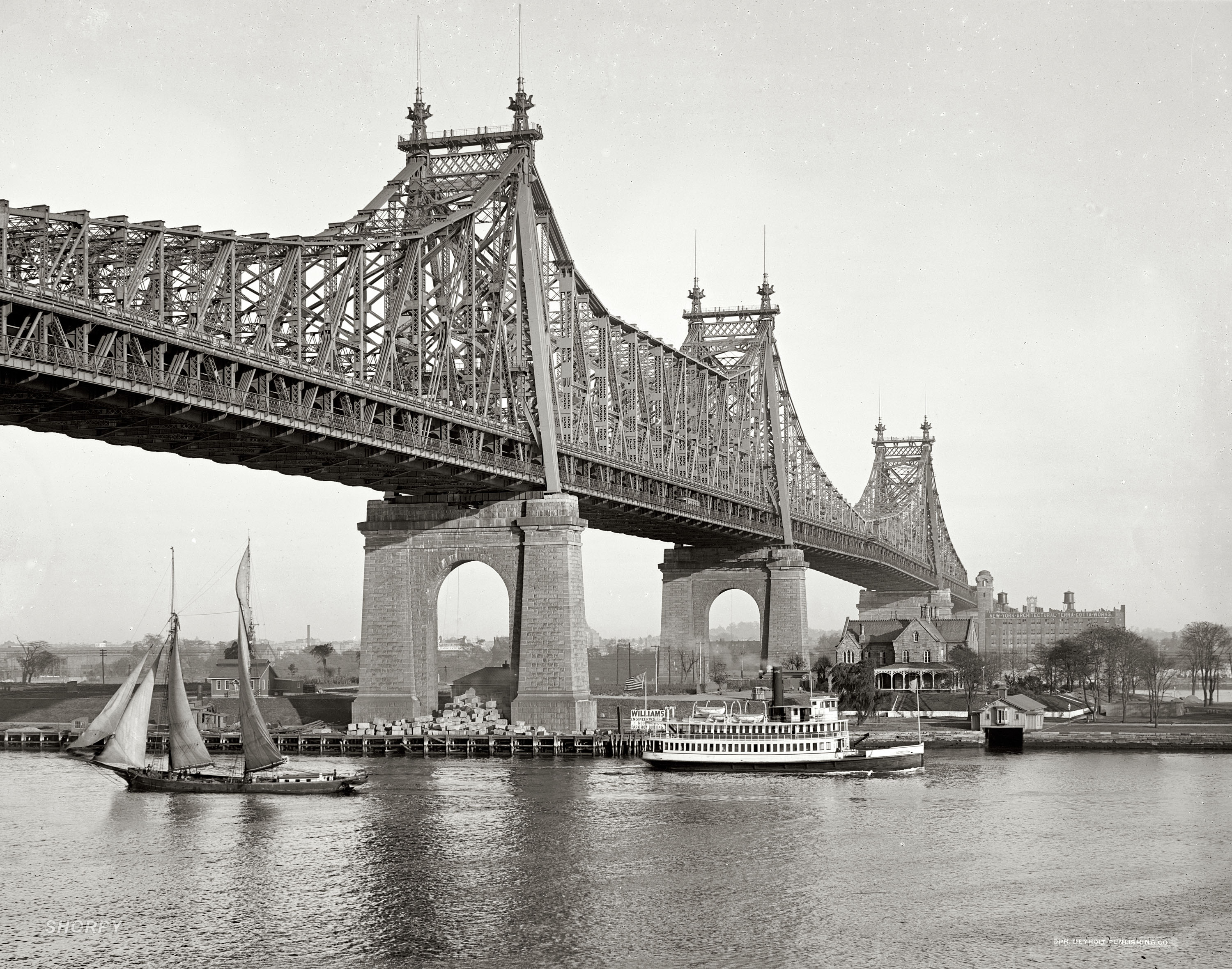 Manhattan Snaps: Queensboro Bridge in 1910 2