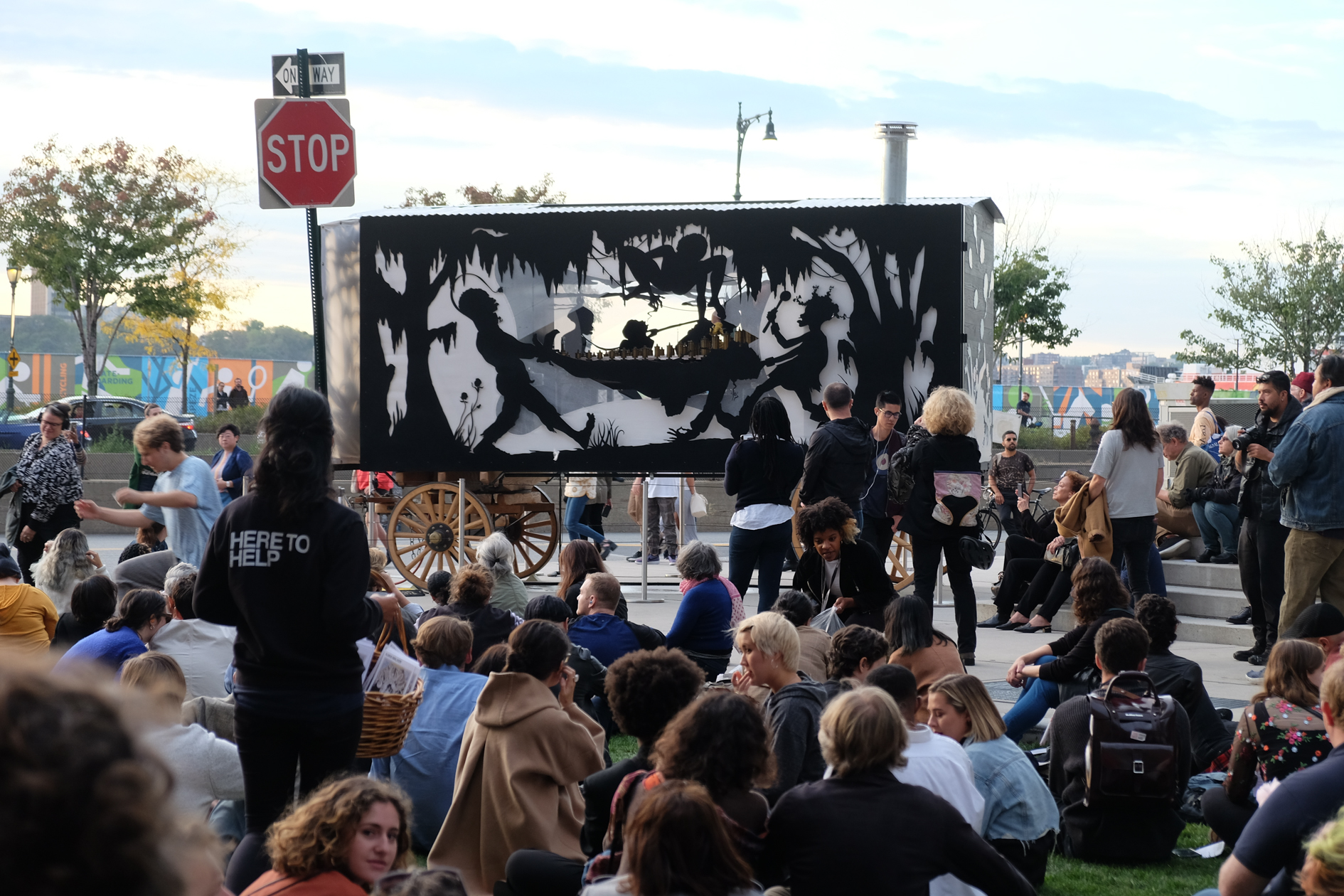 Kara Walker’s one-day 'Katastwóf Karavan' at the Whitney closes traffic 6