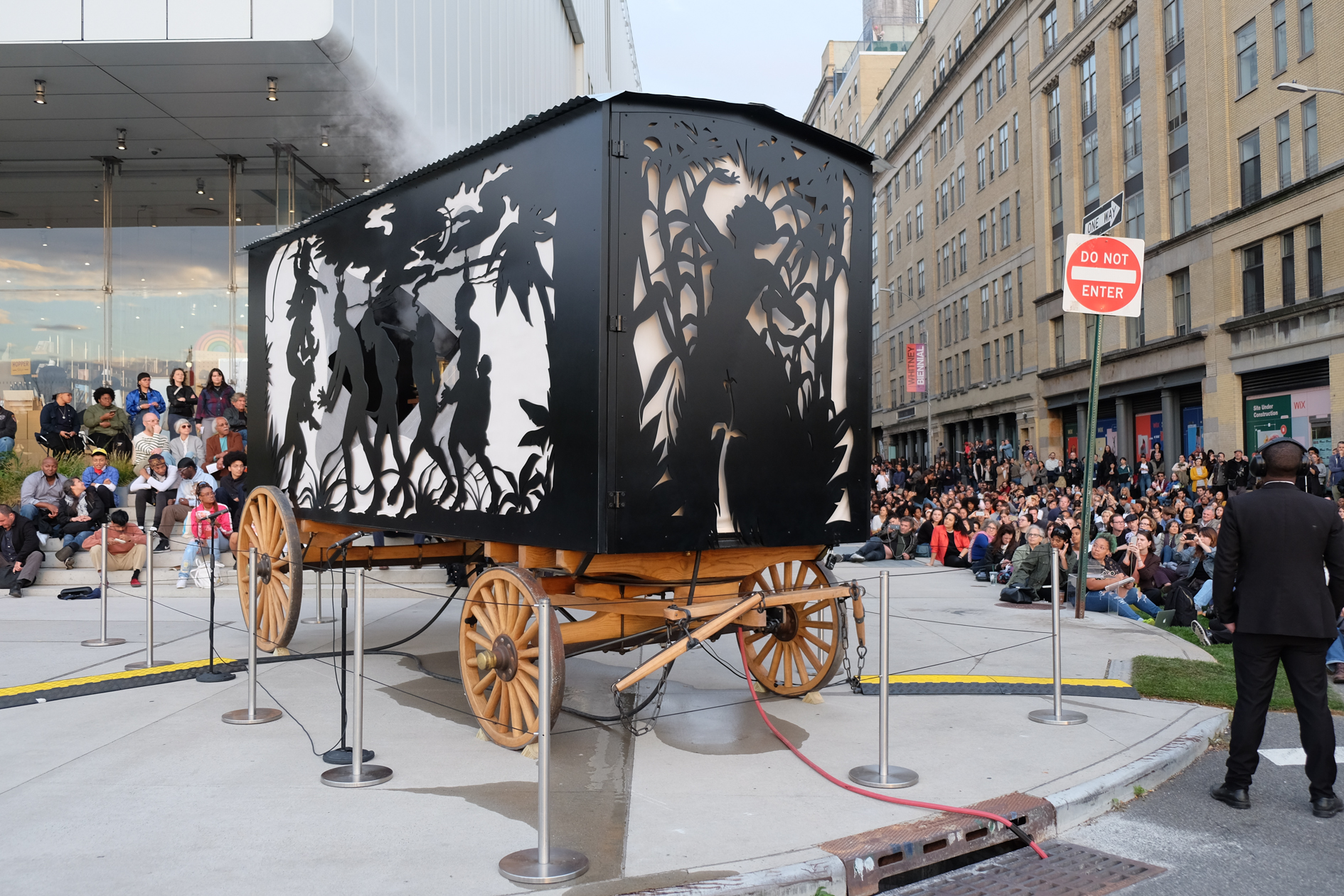 Kara Walker’s one-day 'Katastwóf Karavan' at the Whitney closes traffic 3