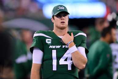 Jets quarterback Sam Darnold