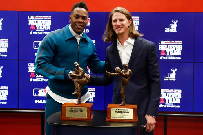 He's back again: Chapman, Yankees agree to $48 million, 3-year contract 5 World Series Astros Nationals Baseball