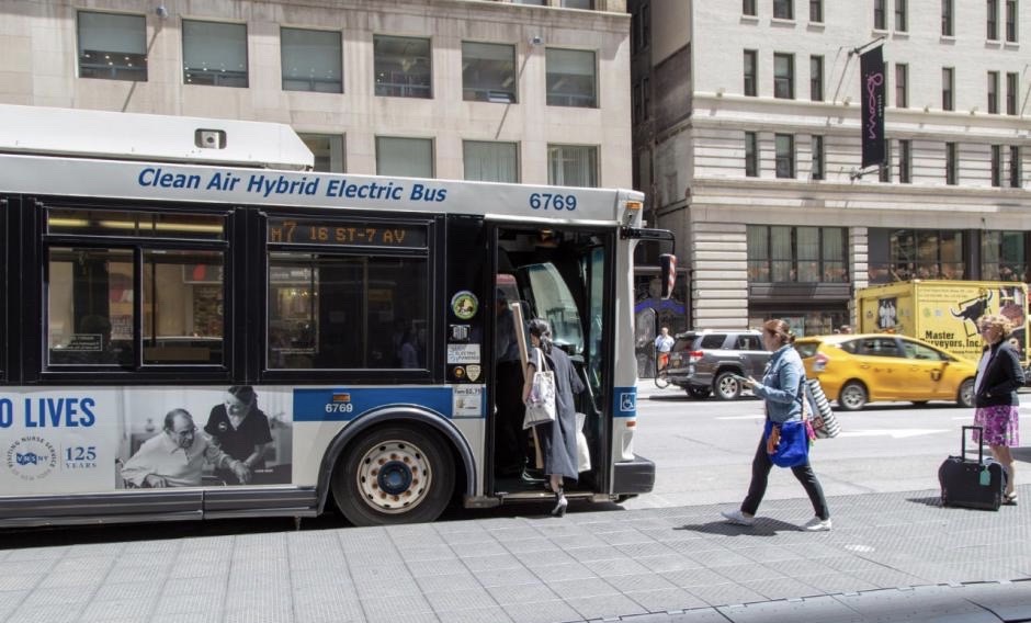 BUS BOARDING PLATFORM_Courtesy NYC DOT