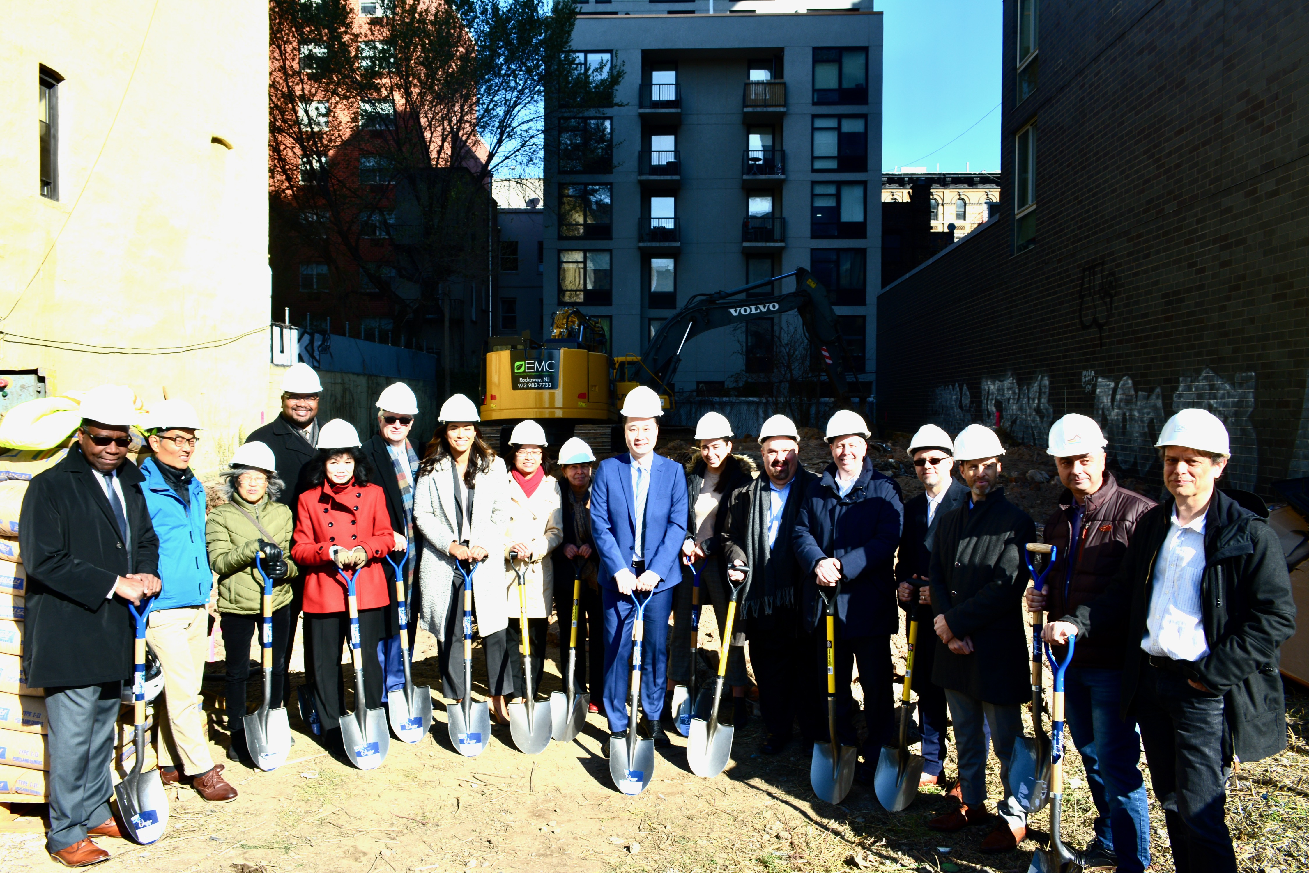 Groundbreaking held for new affordable housing development in East Village 2