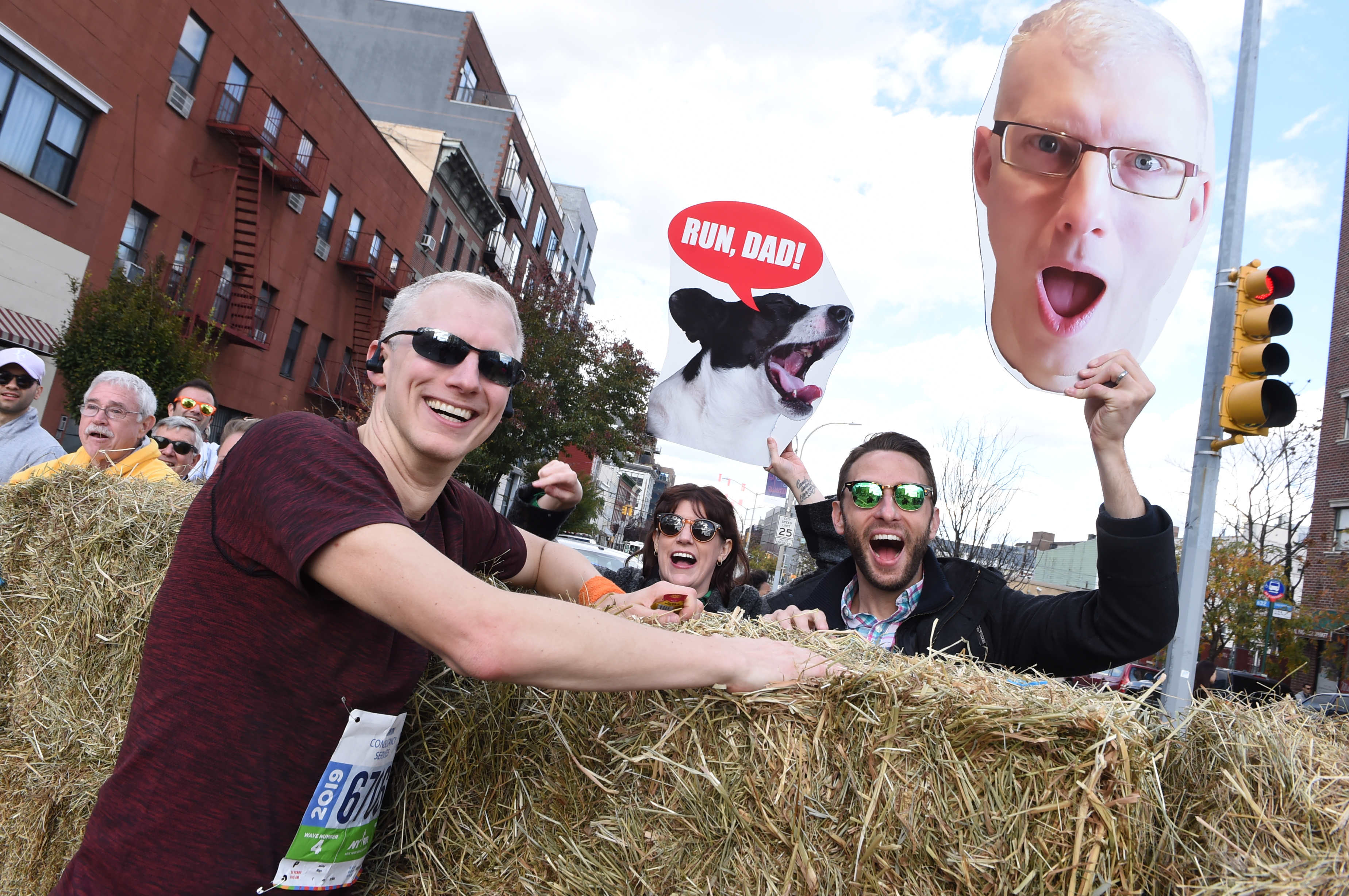 52,000 runners brave cool temperatures through five boroughs in NYC Marathon 12