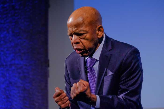 Civil rights champion John Lewis pushes activism at NYC discussion with teachers 4