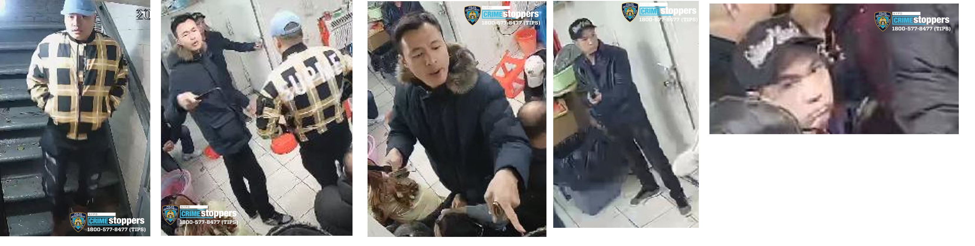 Village blotter includes brazen store robbery on Thanksgiving 2 Police released these images from the Thanksgiving robbery on Eldridge Street. (Courtesy NYPD)