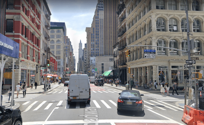 Woman struck and killed by drive in box truck on Manhattan street 8