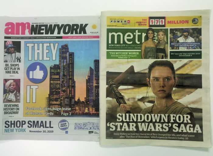 amNewYork and METRO join forces to become New York City's top daily paper 4