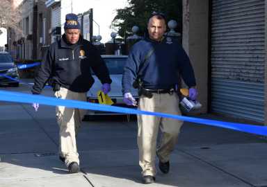 Police arrested a Manhattan man for the Sunday stabbing death of another man