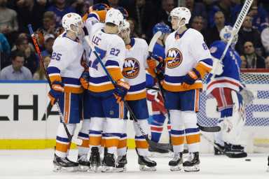 Islanders Rangers Hockey
