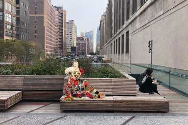 Rendering of a work in the Musical Brain series Raul NIeves HIgh Line