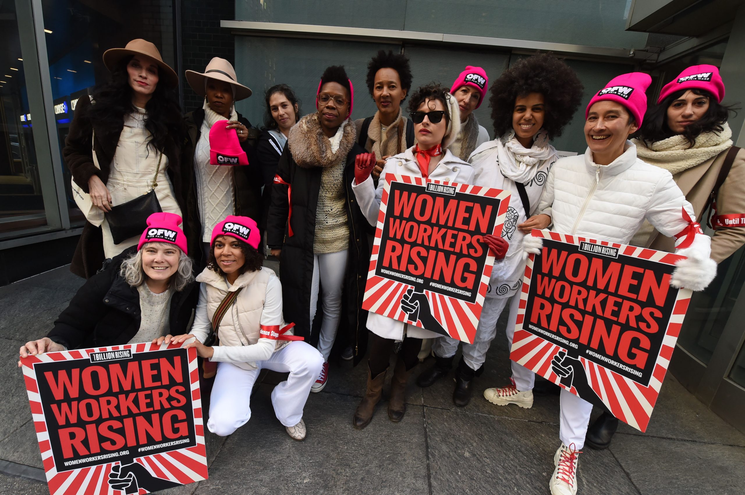 Restaurant workers rally in Manhattan for a more equal 'One Fair Wage' plan 2