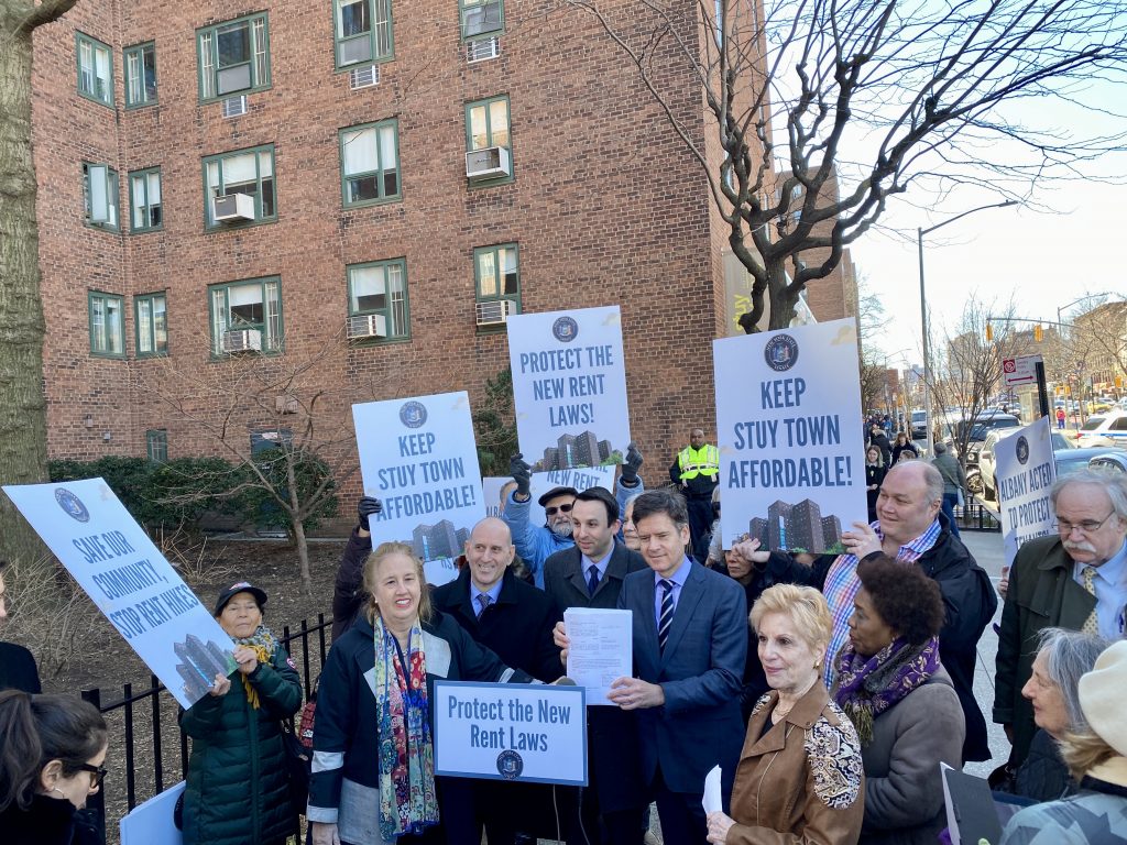 Stuy Town tenants file motion arguing units can’t be deregulated under 2019 tenants law 2