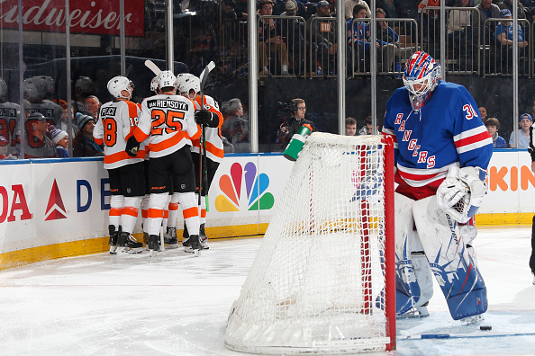 Flyers vs. Rangers