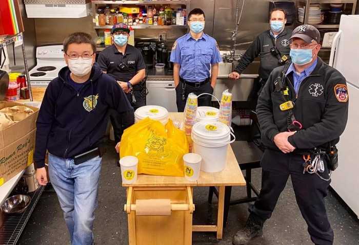 Queens activist gives back in a sweet way to life-saving first responders 5