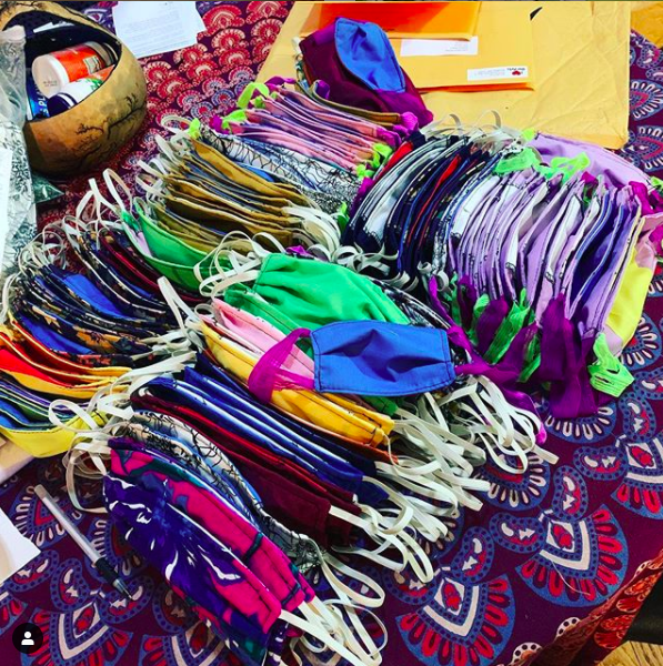 Broadway costumers, volunteers sew masks for NYC shelters 2