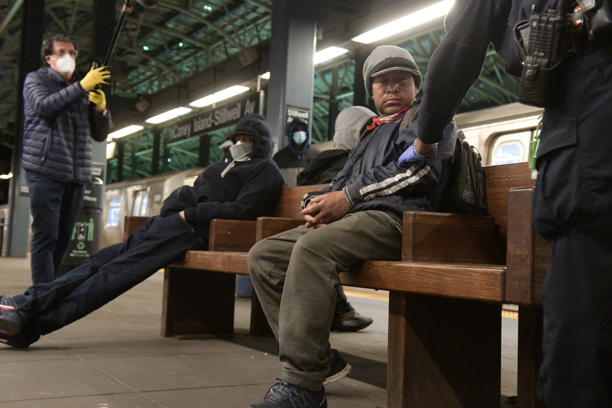Closing time: Subway disinfecting exposes challenges for MTA and New York's homeless 8