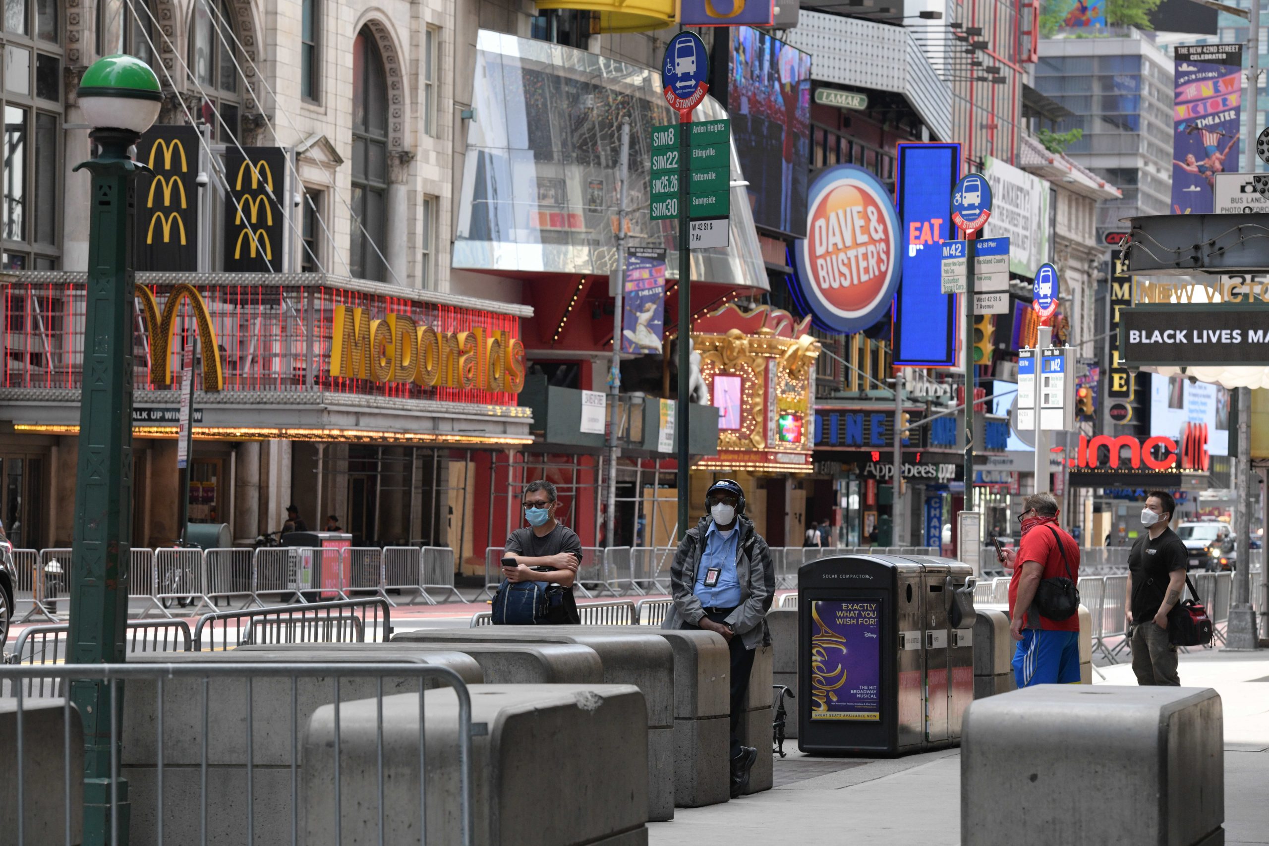 As Times Square suffers, Alliance tries to soften the blow during COVID crisis 3