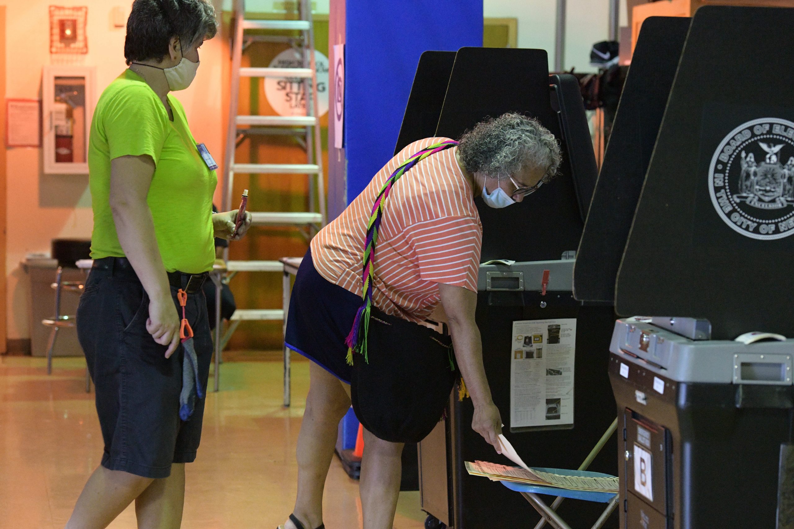 PRIMARY DAY: New Yorkers head to polls with caution during COVID-19 pandemic 4