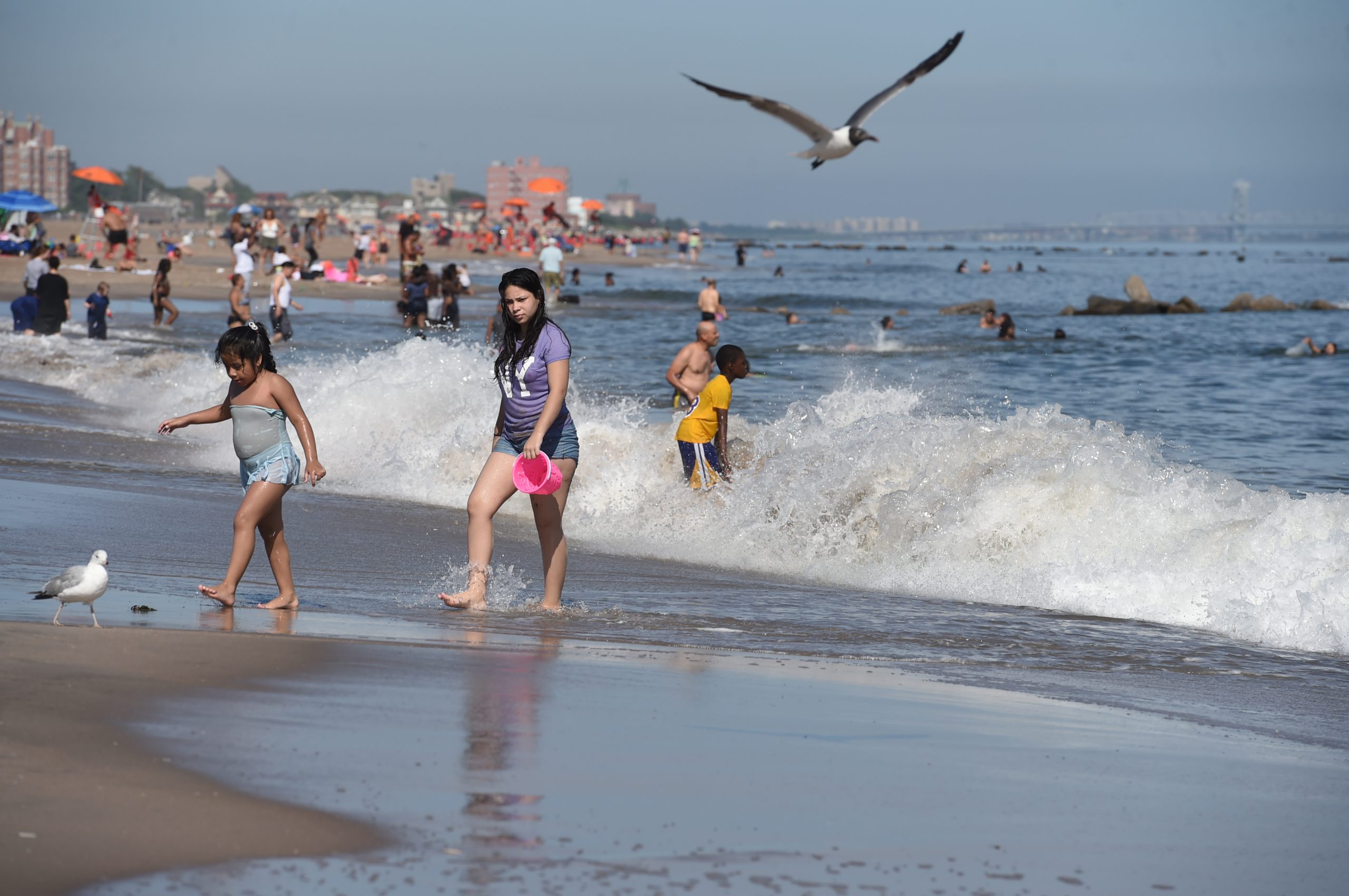 Stormy morning turned into sunny first day with lifeguards at Coney Island 7