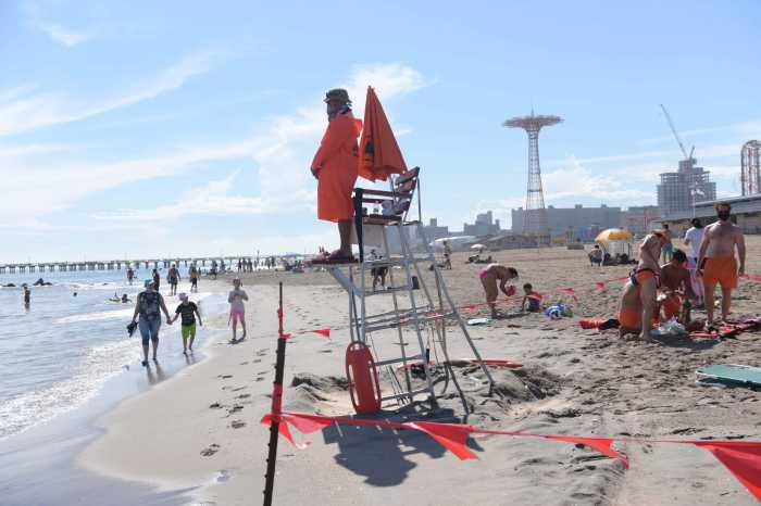 Stormy morning turned into sunny first day with lifeguards at Coney Island 6