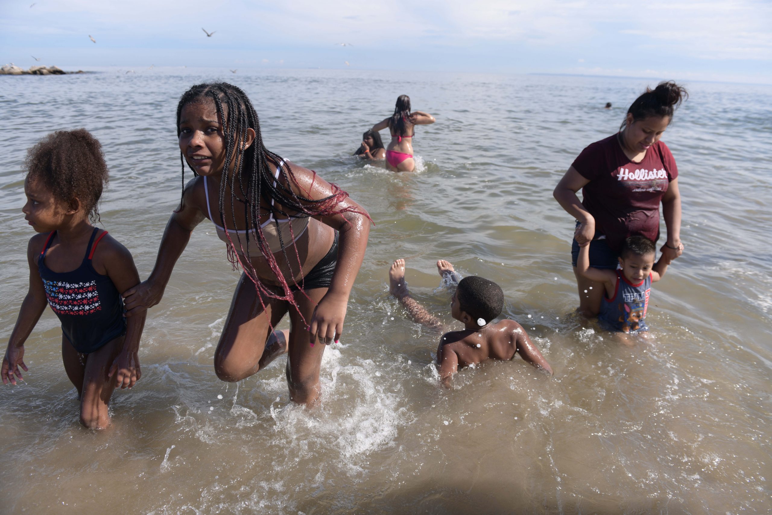 Stormy morning turned into sunny first day with lifeguards at Coney Island 4