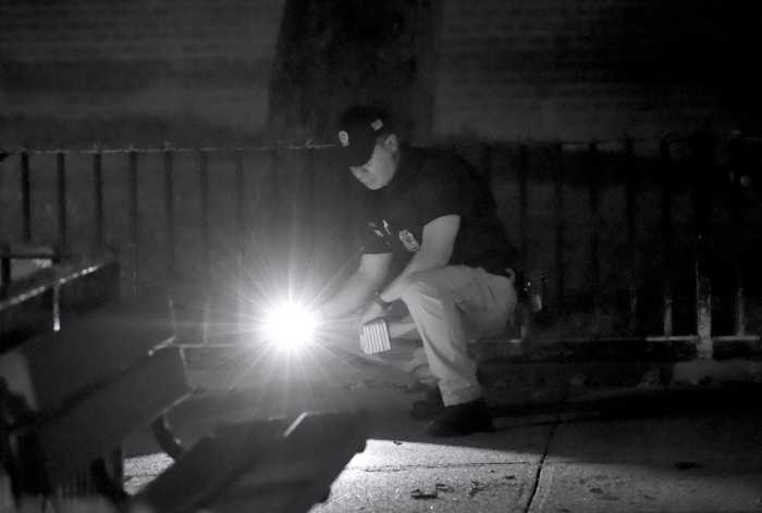 One dead, two wounded in latest round of shootings in Manhattan and Brooklyn 14