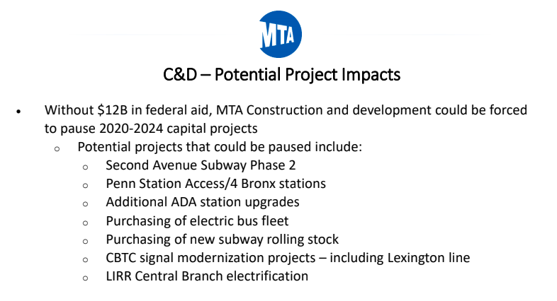 MTA says up to $1 fare hike, 40% service cuts, layoffs planned without federal aid 3