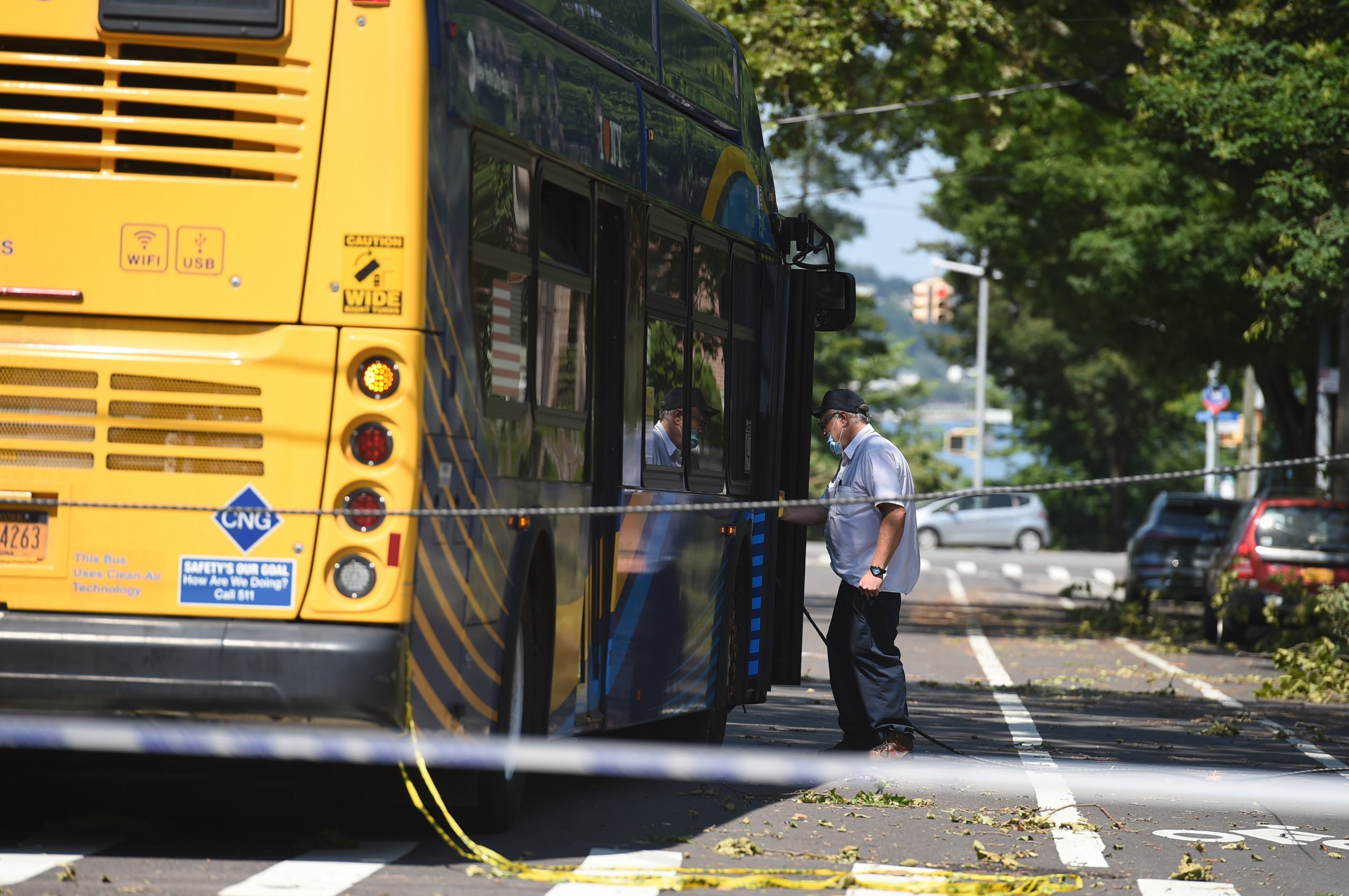 City still dealing with downed trees and power outages one day after tropical storm 8