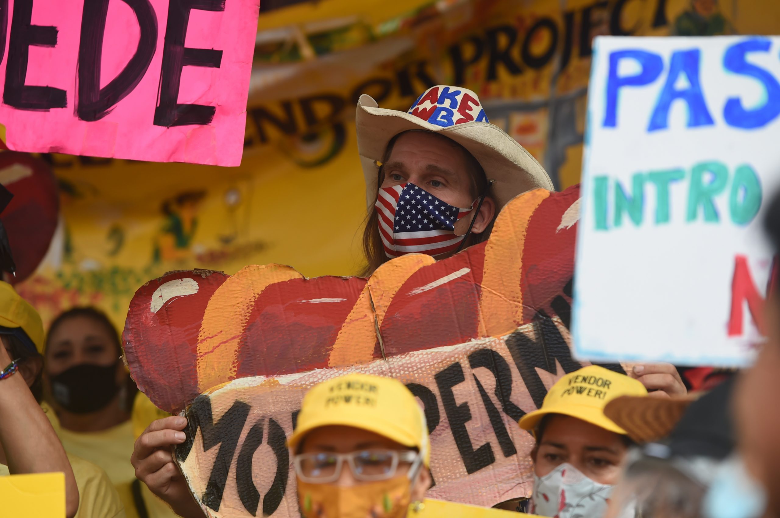 Times Square rally seeks to expand street vendors - but can New York City take it? 8