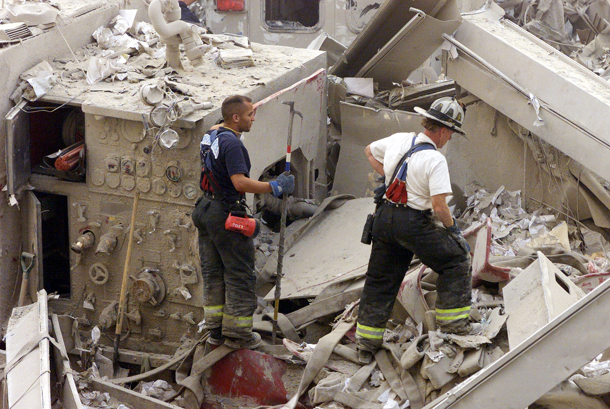 These images show horror and heroism in New York on 9/11, 19 years ago Friday 12