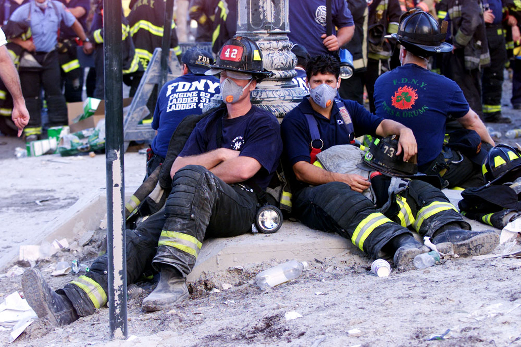 These images show horror and heroism in New York on 9/11, 19 years ago Friday 18
